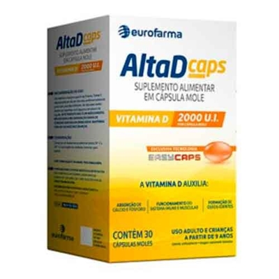 Altad Caps 2.000UI 30 Cápsulas Eurofarma