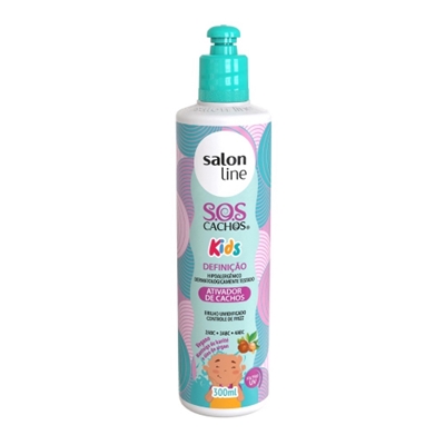 Ativador De Cachos Salon Line SOS Cachos Kids Hidratação 300ml