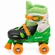 Patins Fenix Radkal Roller Skate 4 Rodas 30-33 Verde E Laranja PK-04 VD