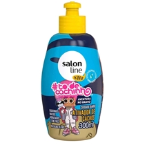 Ativador De Cachos Salon Line #todecachinho kids Aventura No Banho 300ml