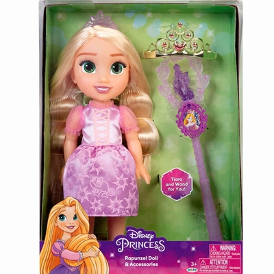 Boneca Multikids Princesas Rapunzel Com Acessórios BR1928