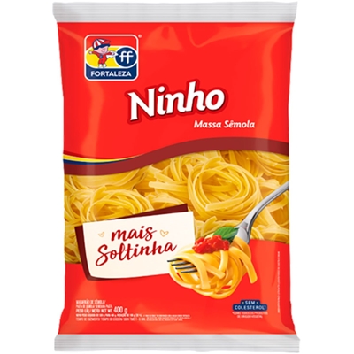 Macarrão Ninho Fortaleza Sêmola 400g