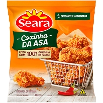 Frango Empanado Coxinha da Asa Apimentada Seara 400g