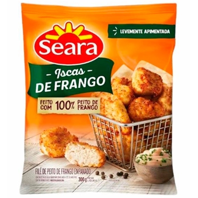 Frango Empanado Iscas Levemente Apimentada Seara 300g