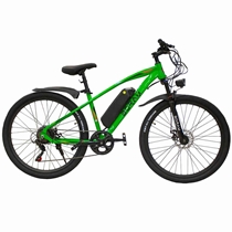 Bicicleta Elétrica Mountain Bike Boram Aro 26 250W Verde MB-02