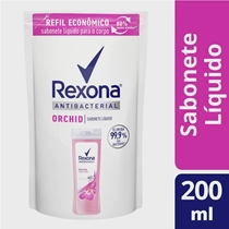 Refil Sabonete Líquido Rexona Antibacterial Orchid 200ml