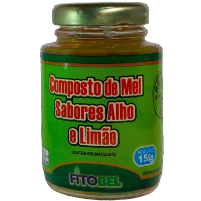 Composto De Mel Alho E Limão Fitobel 150g