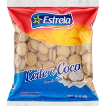 Biscoito Estrela Leite e Coco 400g