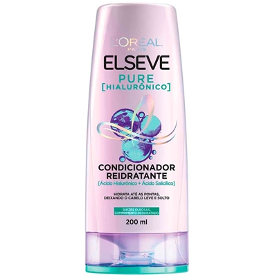 Condicionador Elseve Pure Hialurônico 200ml