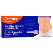 Curativo Cremer Silicone Cicatrização 4 Unidades