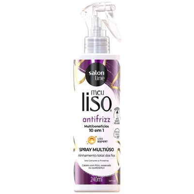 Spray Multiúso Salon Line Meu LIso Antifrizz 10 Em 1 240ml