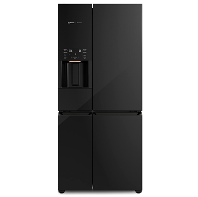 Geladeira Electrolux Frost Free Duplex Inverse Inverter 541 Litros Pro Series Experience Flexispace Preto IQ8IB