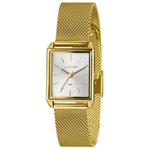 Relógio Feminino Lince Dourado LQG4766L25 S1KX