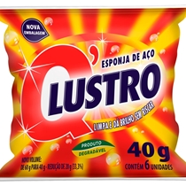 Esponja de Aço Q'Lustro 40g