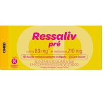 Ressaliv 83+200mg Pré  10 Comprimidos Revestidos Cimed