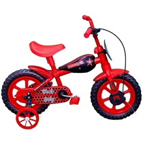 Bicicleta Track Infantil Track Baby Aro 12 Vermelho E Preto