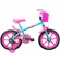 Bicicleta Track Pinky Infantil Aro 16 Azul E Rosa