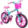 Bicicleta Track Pinky Infantil Aro 16 Azul E Rosa