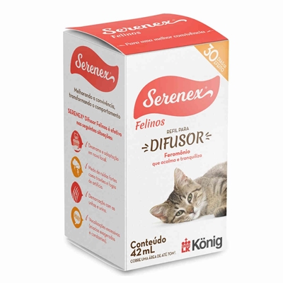 Refil Para Difusor Serenex Konig Felino 42ML (MP)