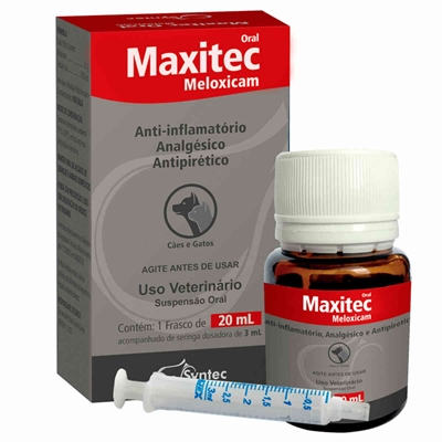 Anti-inflamatório Maxitec Syntec Para Cães e Gatos 20ML (MP)