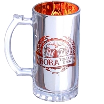 Caneca de Chopp Zonacriativa Bora Tomar Uma 450ml (MP)