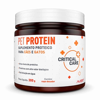 Suplemento Proteico Pet Protein Avert em Pó Para Cães e Gatos 300G (MP)