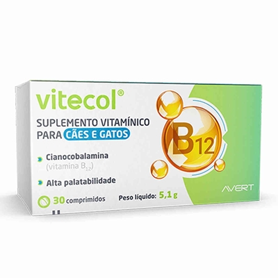 Suplemento Vitamínico Vitecol Avert para Cães e Gatos (MP)