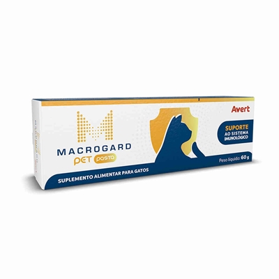 Suplemento Alimentar Macrogard Pet Pasta Avert Para Gatos 60G (MP)