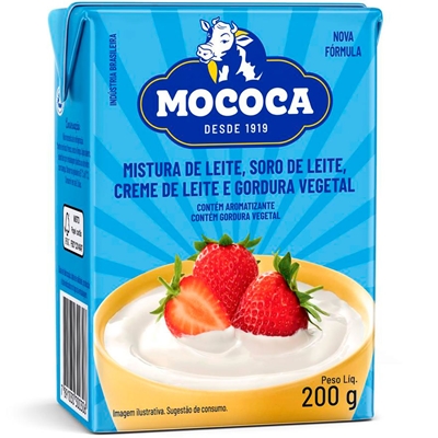 Mistura de Creme de Leite Mococa 200g