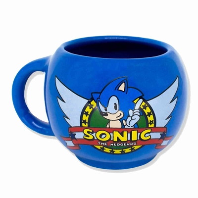 Caneca Zonacriativa Formato 3D Sonic 450ML (MP)