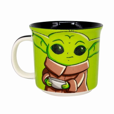 Caneca Zonacriativa Tom Baby Yoda 350ML (MP)