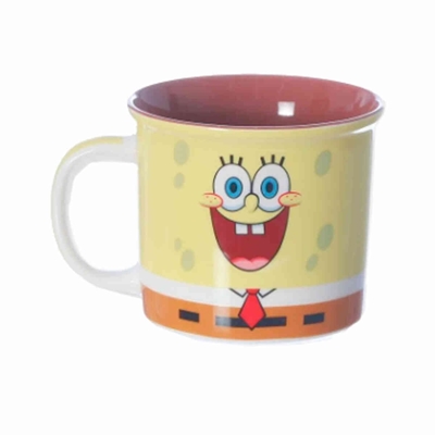 Caneca Zonacriativa Tom Bob Esponja 350ML (MP)