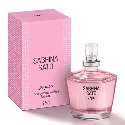 Desodorante Colônia Feminina Jequiti Sabrina Santo 25ml