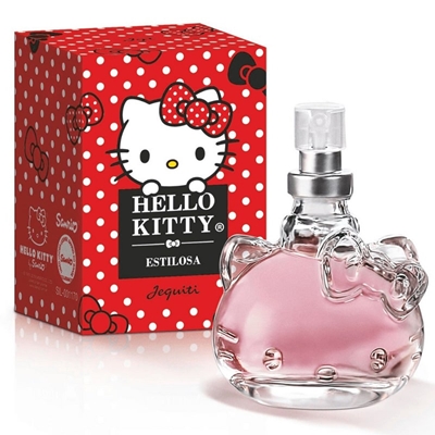 Desodorante Colônia Feminina Jequiti Hello Kitty Estilosa 25ml