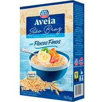 Aveia Flocos Finos São Braz 165g