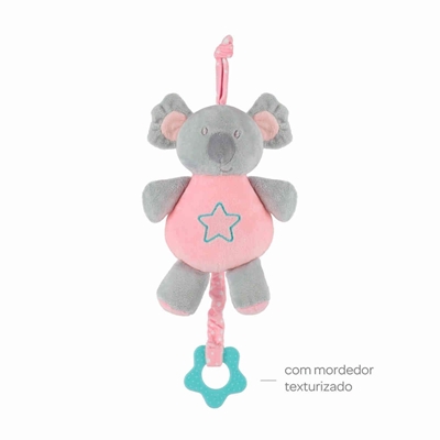 Coala Buba Musical Animal Fun Rosa (MP)