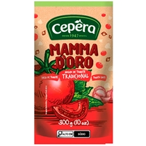 Molho De Tomate Cepêra Mamma Doro Tradicional Sachê 300g