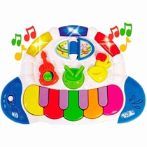 Teclado Zoop Toys Bandinha Show com Luzes e Som (MP)