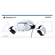 Playstation Sony VR2 Branco