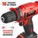 Parafusadeira E Furadeira Mondial 12v FPF-06M Vermelho 62445