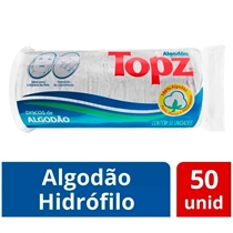 Algodão De Disco Topz 50 Unidades