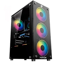 Gabinete Hayom Gamer Mid Tower ATX RGB GB1749 (MP)