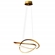 Pendente Led Bronzearte Space Saturno Bivolt 3000K 50W Gold (MP)