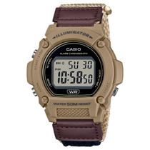 Relógio Casio Masculino Bege W-219HB-5AVDF-SC