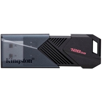 Pen Drive Kingston Exodia Onix 128GB USB 3.2 DTXON/128GB Preto (MP)