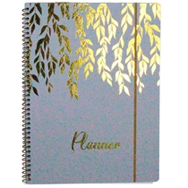 Planner Interponte Permanente com Folhagem Dourado (MP)