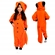 Macacão Zonacriativa Kigurumi Spring Raposa 8 Anos Laranja (MP)