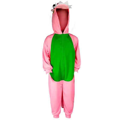 Fantasia Infantil P Sulamericana Kigurumi Dinossauro Rosa (MP)