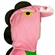 Fantasia Infantil P Sulamericana Kigurumi Dinossauro Rosa (MP)