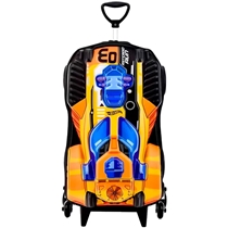 Mochila De Rodinha Maxtoy Hot Wheels Dune Dourado (MP)